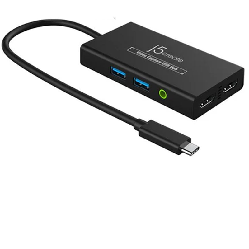 j5create موزع USB لالتقاط الفيديو، رمادي فضائي j5create موزع USB لالتقاط الفيديو، رمادي فضائي